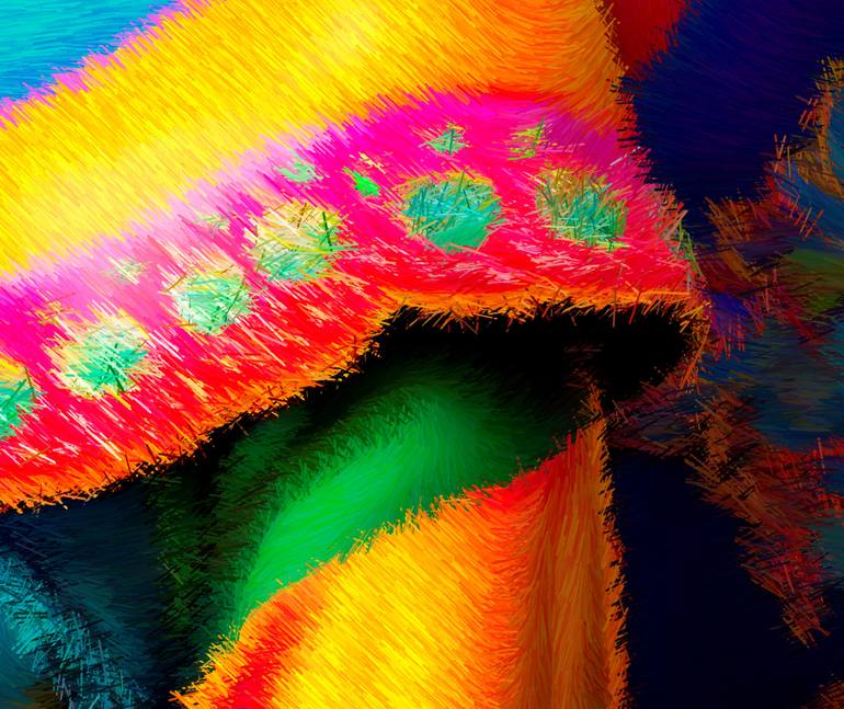 Original Abstract Expressionism Abstract Digital by Olga Sosova
