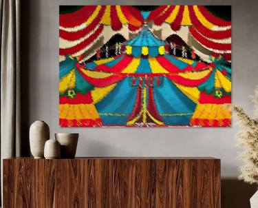 Circus giclee canvas thumb