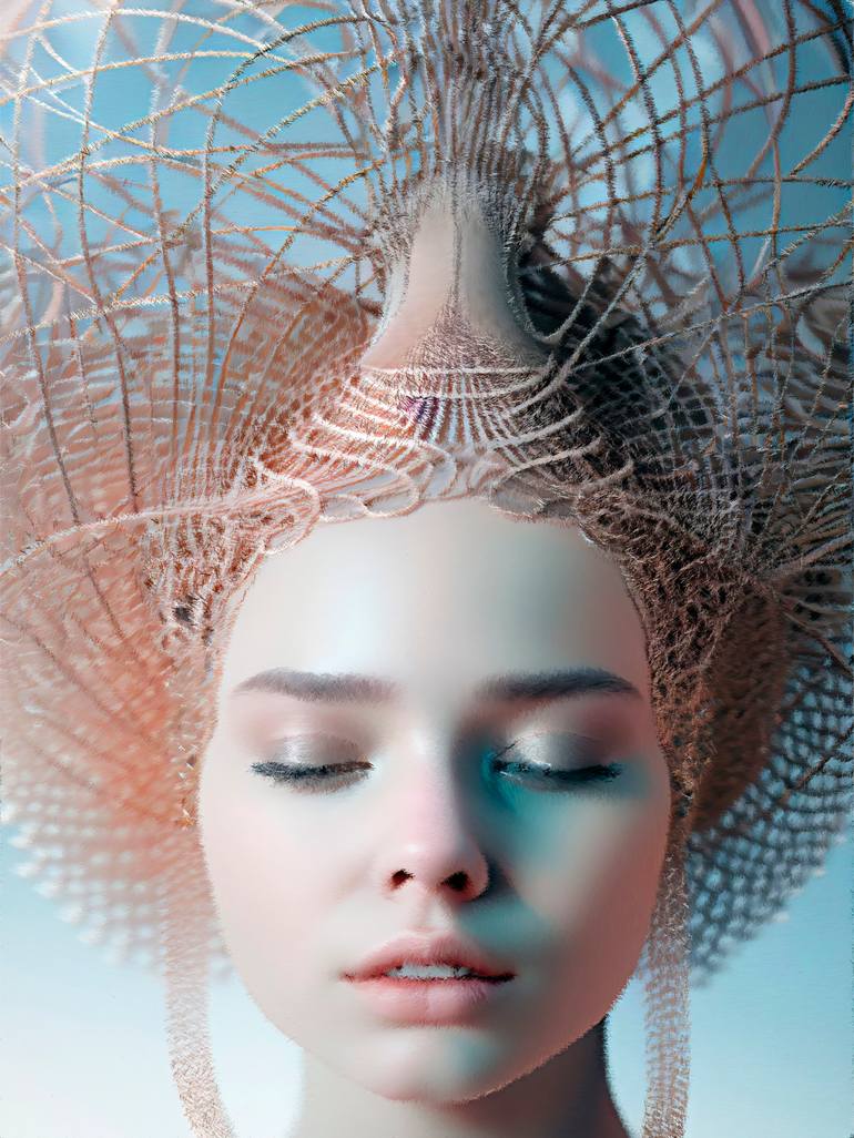 Original Abstract Women Digital by Olga Sosova