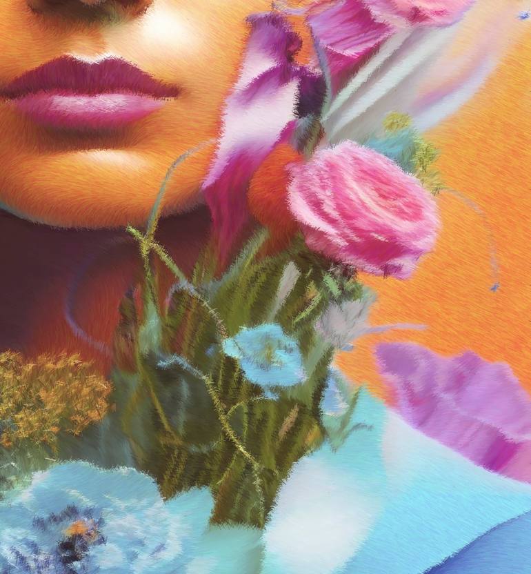 Original Abstract Women Digital by Olga Sosova