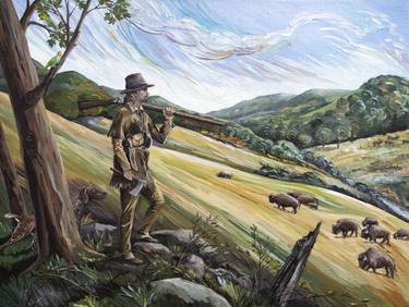 Original Rural life Paintings by Paula McHugh