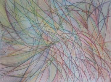 Original Abstract Drawing by Daila Brie Levy