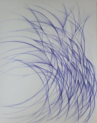 Original Abstract Drawing by Daila Brie Levy