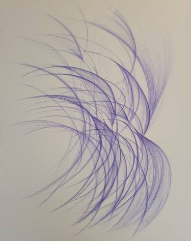 Original Abstract Drawing by Daila Brie Levy