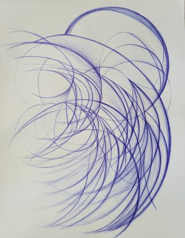 Original Abstract Drawing by Daila Brie Levy