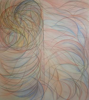 Original Abstract Drawing by Daila Brie Levy