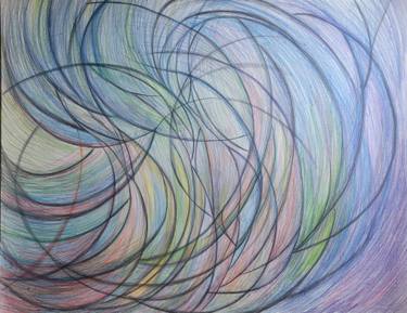 Original Abstract Drawing by Daila Brie Levy