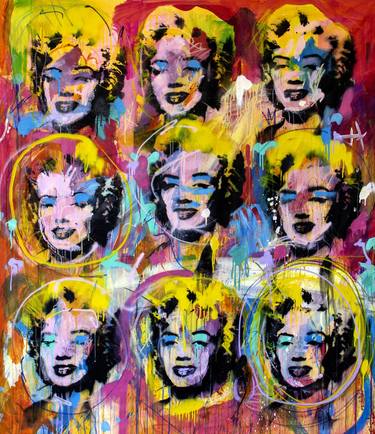 Original Contemporary Pop Culture/Celebrity Mixed Media by Marc Eichner