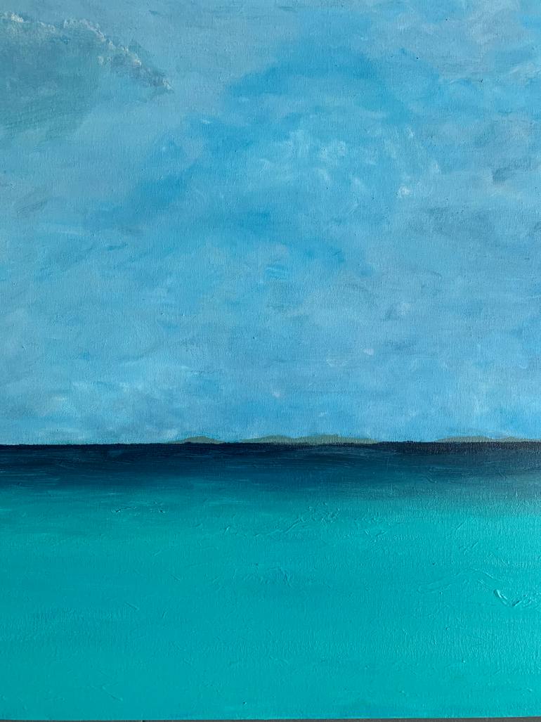 Original Abstract Expressionism Water Painting by Mercè P Pons