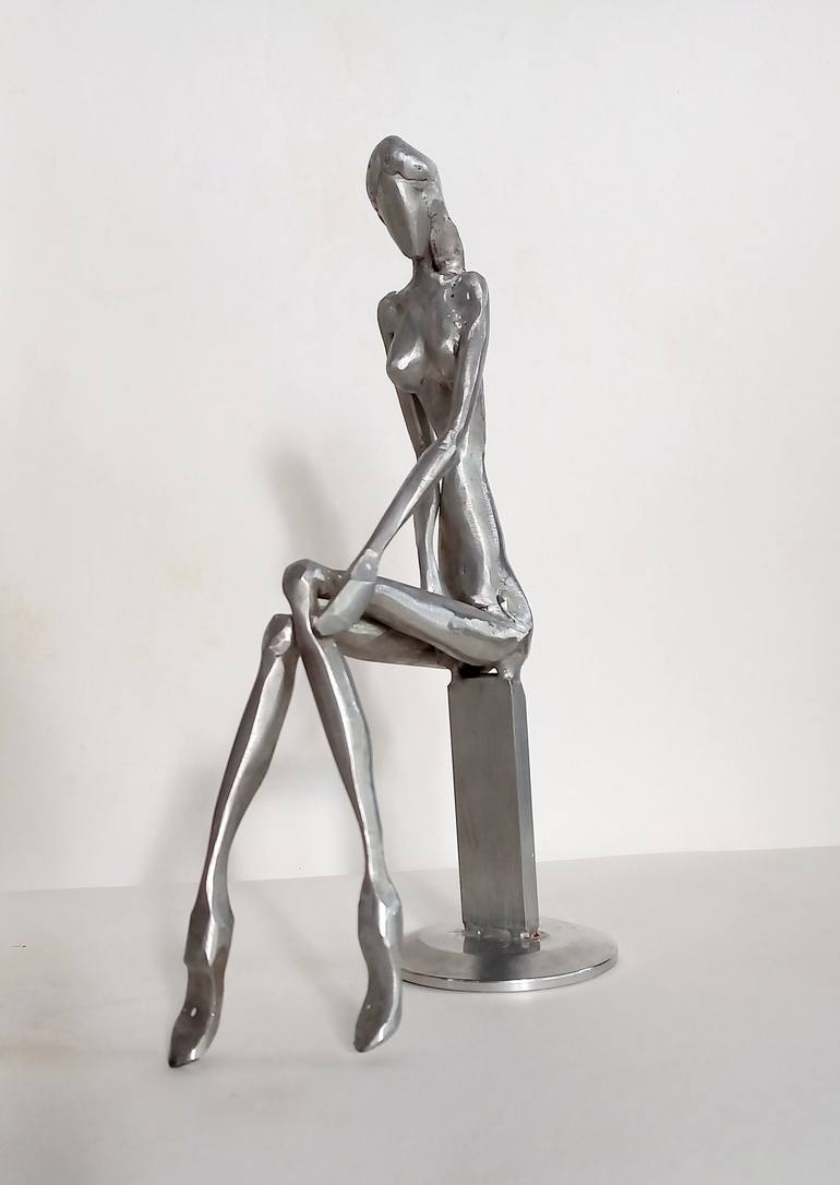 Print of Contemporary Women Sculpture by Dilan Sugathapala