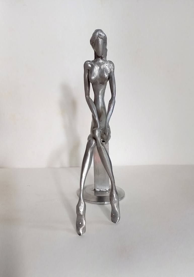 Original Contemporary Women Sculpture by Dilan Sugathapala