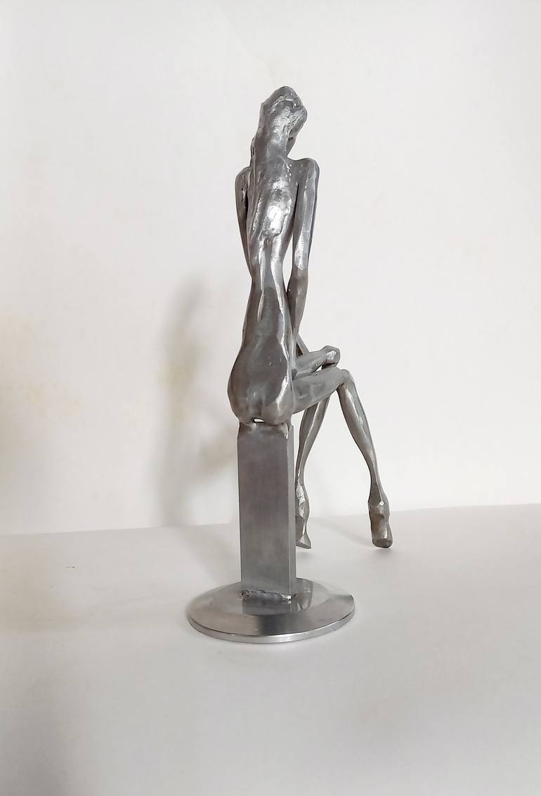 Original Contemporary Women Sculpture by Dilan Sugathapala