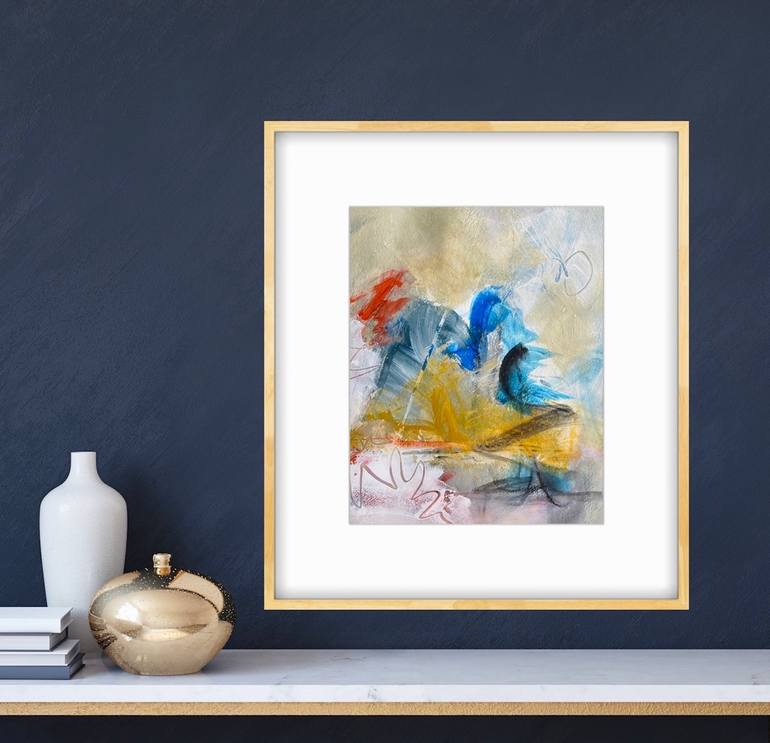 Original Abstract Expressionism Abstract Painting by Connie O'Connor