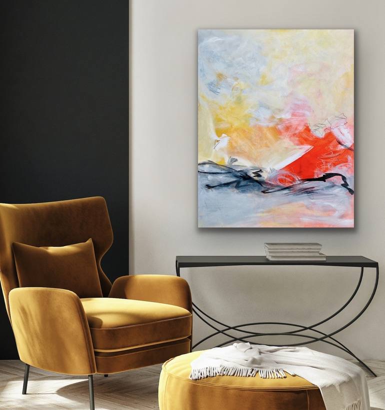 Original Contemporary Abstract Painting by Connie O'Connor