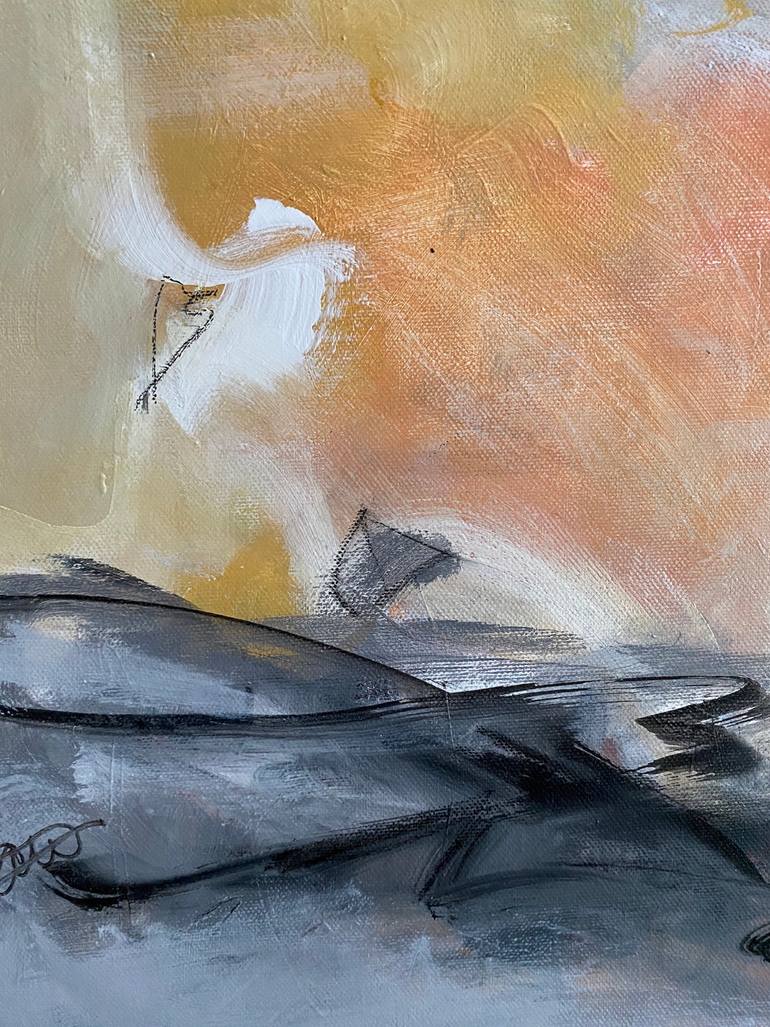 Original Abstract Expressionism Abstract Painting by Connie O'Connor