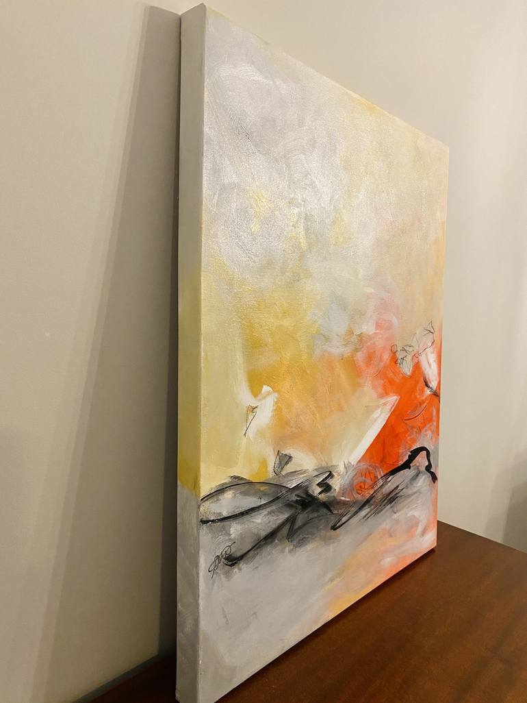 Original Contemporary Abstract Painting by Connie O'Connor