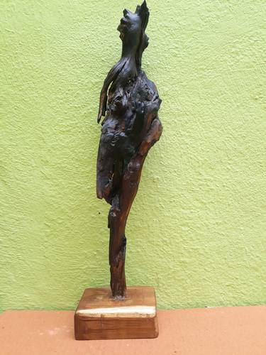 Driftwood Sculpture Ballet Style Man & woman dance thumb