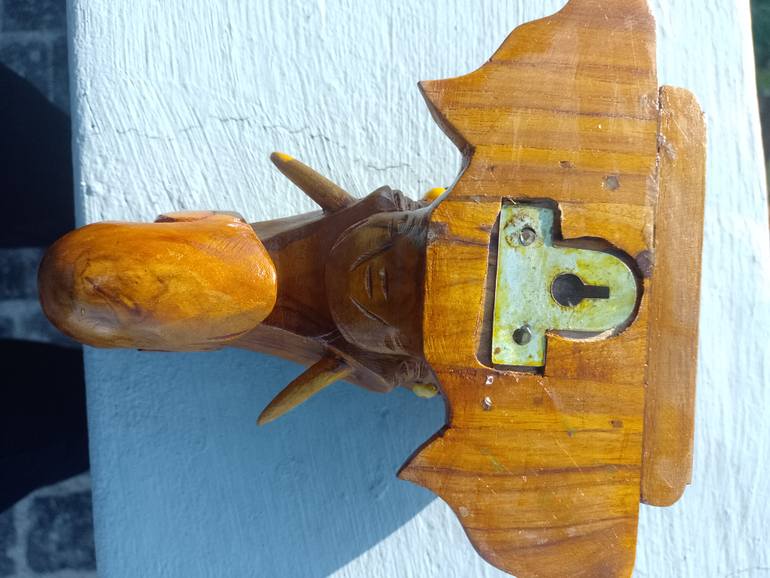 Original Art Deco Animal Sculpture by Dineshkumar Srinivasan