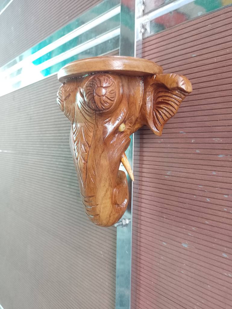 Original Art Deco Animal Sculpture by Dineshkumar Srinivasan