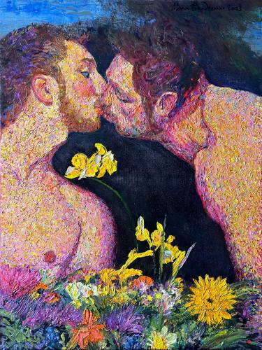Print of Erotic Paintings by Maxim Bondarenko