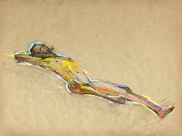 Original Impressionism Nude Drawings by Maxim Bondarenko