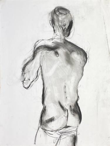 Original Contemporary Nude Drawings by Maxim Bondarenko