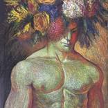 Young Man in Wreath by Maxim Bondarenko