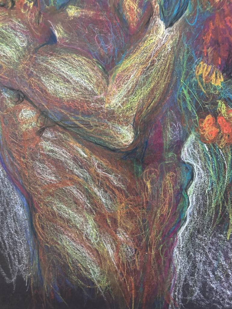 Original Classicism Nude Drawing by Maxim Bondarenko