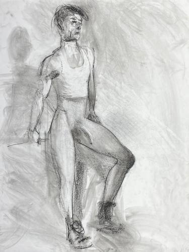 Print of Figurative Erotic Drawings by Maxim Bondarenko