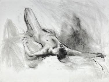 Print of Fine Art Erotic Drawings by Maxim Bondarenko