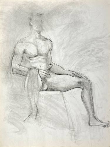 Print of Expressionism Erotic Drawings by Maxim Bondarenko