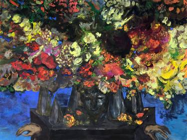 Print of Fine Art Floral Paintings by Maxim Bondarenko