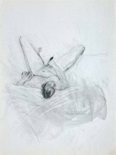 Original Figurative Erotic Drawings by Maxim Bondarenko