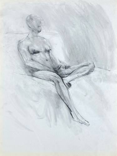 Print of Figurative Erotic Drawings by Maxim Bondarenko