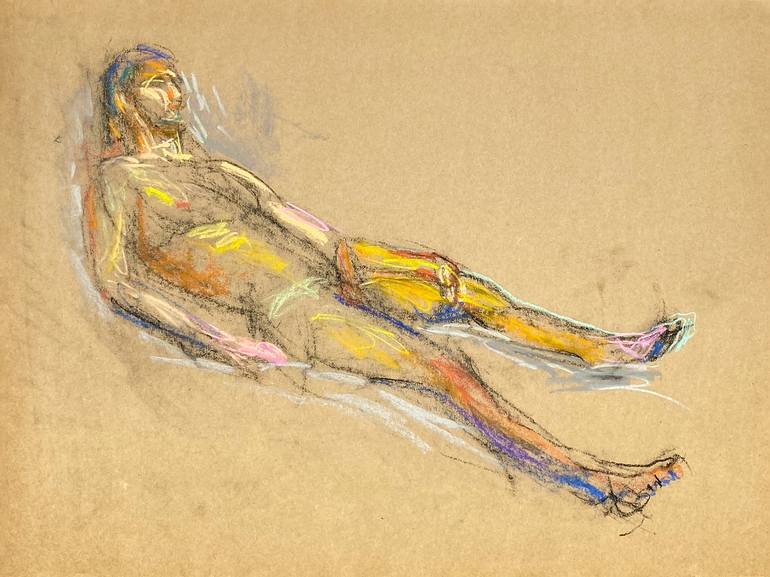 Print of Figurative Erotic Drawings by Max Bond