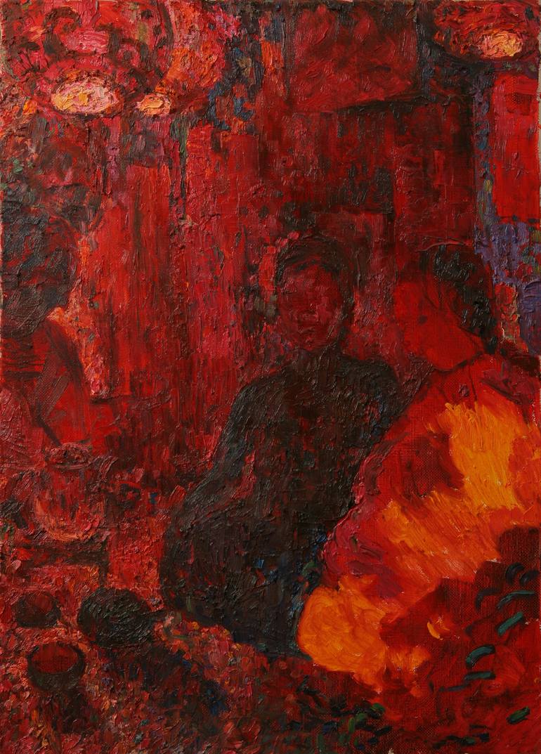 Original Impressionism Culture Paintings by Maxim Bondarenko