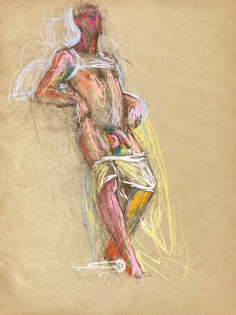 Print of Expressionism Erotic Drawings by Max Bond