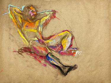 Print of Figurative Nude Drawings by Maxim Bondarenko