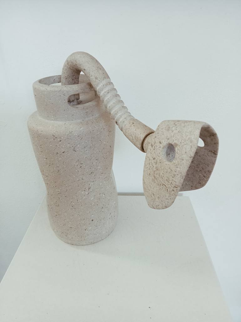 Original Contemporary Fantasy Sculpture by Edi Carrer