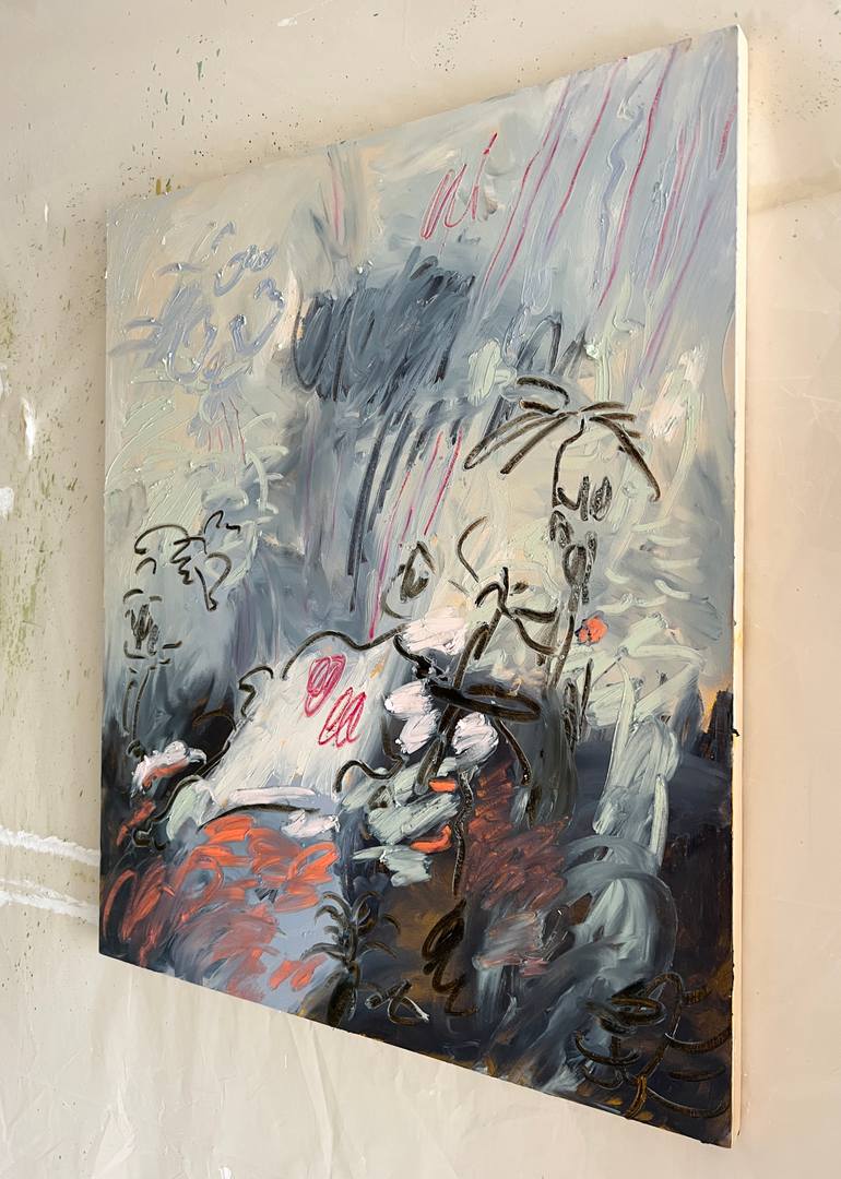 Original Abstract Painting by Daisy Billowes