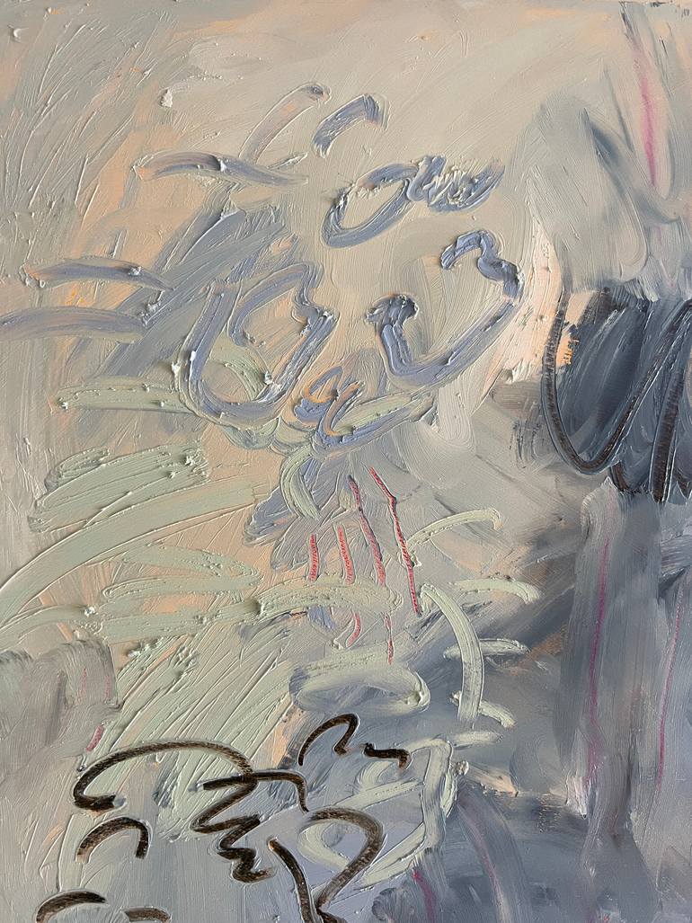Original Abstract Painting by Daisy Billowes