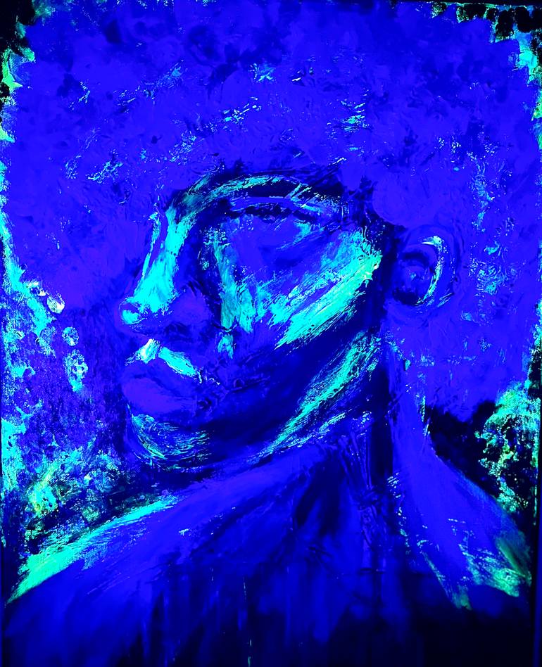 Original Expressionism People Painting by Lauren Jones