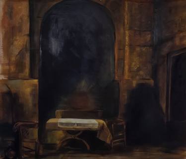 Original Conceptual Interiors Paintings by Muqeet Haider