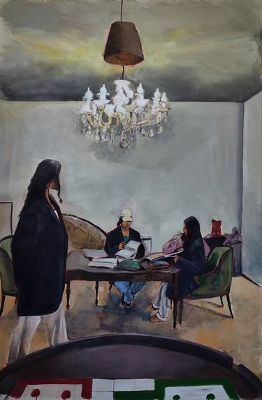 Original Women Paintings by Muqeet Haider