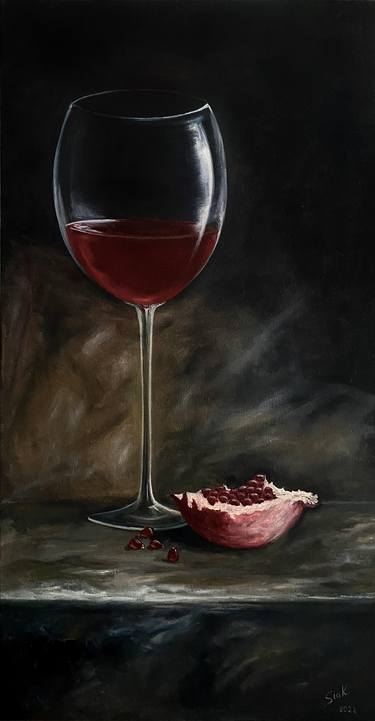 Print of Food & Drink Paintings by Sia Kunitskaya