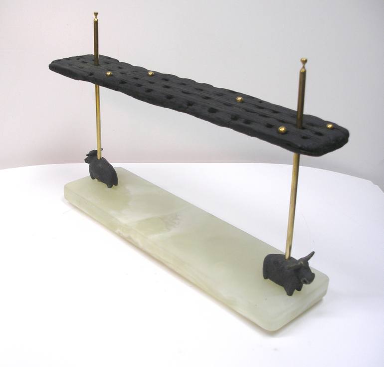 Original Abstract Expressionism Abstract Sculpture by Ina Vorontsova