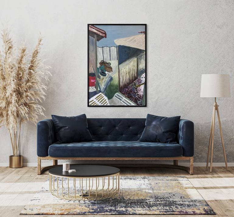 Original Contemporary Home Painting by OANA PAUL