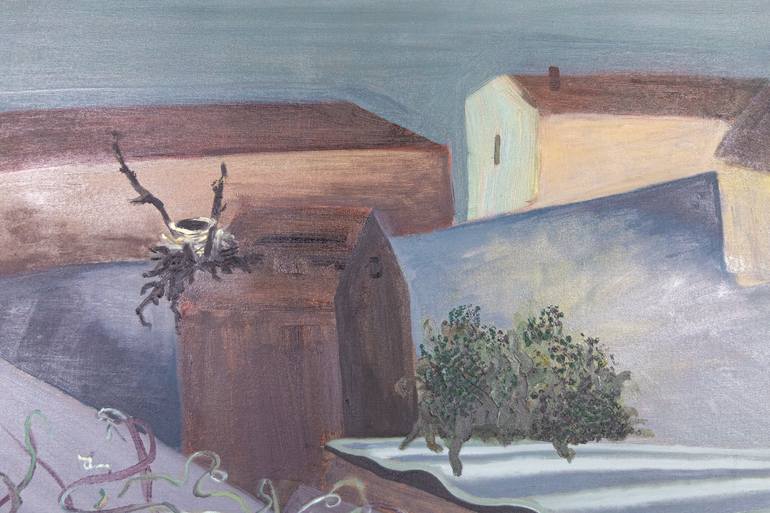 Original Contemporary Landscape Painting by OANA PAUL