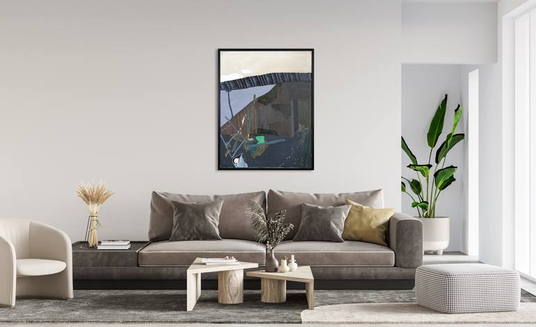 Original Contemporary Landscape Painting by Oana Paul