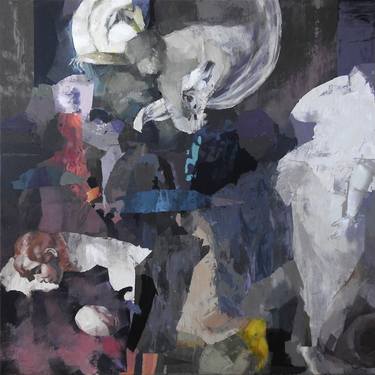 Original Contemporary Classical Mythology Painting by Artist Gocha Meg Stankiewicz